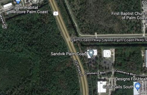 Flagler Health+ 70 Acres In Palm Coast_Google Maps 760x320