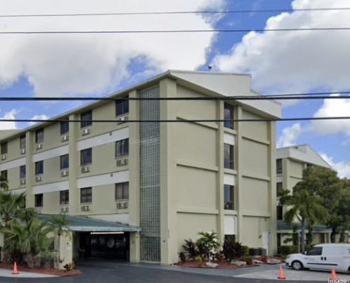 The Signature Healthcare Center of Waterford skilled nursing facility at 8333 W. Okeechobee Road, Hialeah Gardens 760x320