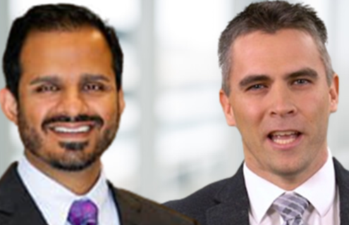 Neurosurgeon Ravi Gandhi, MD and urologist Javier Miller, MD 760x320