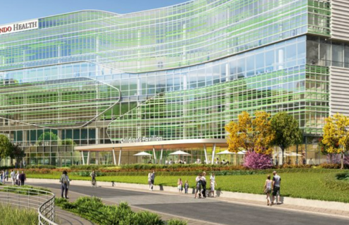 Rendering of Orlando Health's Childrens Pavilion_Image Credit Orlando Health 760x320