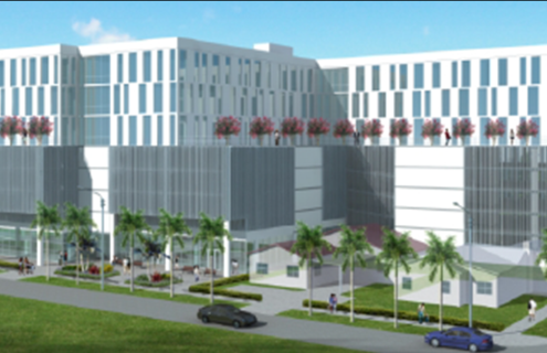 Rendering of MOB Development at 302 to 400 S.E in Hallandale 760x320