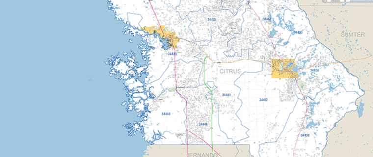 citrus county florida map 760x320 citrus county florida map 760x320