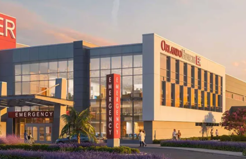 rendering of new orlandohealth hospital in viera_image credit orlando health 760x320